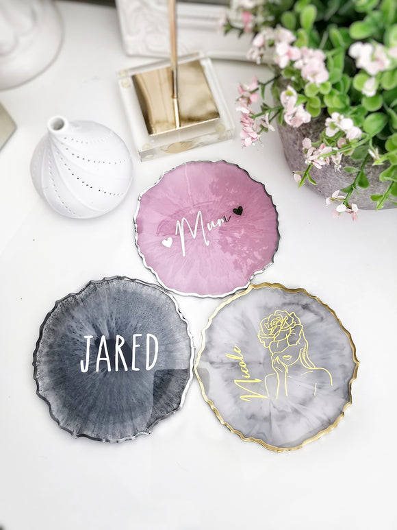 Personalised coasters