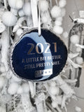 '2021 REVIEW' bauble