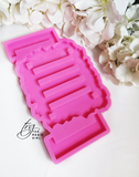 Silicone coaster holder/stand mould