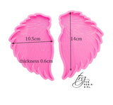 Silicone angel wing moulds (2pcs)